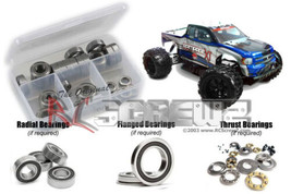 RCScrewZ Rubber Shielded Bearing Kit rcr014r for RedCat Racing 1/5 Rampage XT - £50.60 GBP