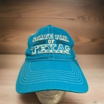 State Fair Of Texas Blue Cap White Mesh H &amp; L Adjustable Cap Big Tex Emb... - $13.99