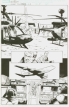 Dan Jurgens Original Art Page / War Comics / Combat Zone Boots on the Gr... - $98.99