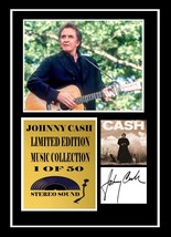 Johnny Cash Signed Framed - £16.47 GBP