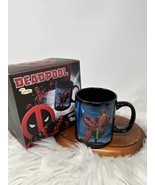 Marvel Deadpool Ceramic Coffee Cup Mug 20 OZ Culturefly Holding Cup Ince... - $34.24 CAD