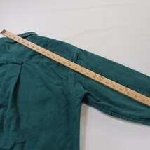 Eddie Bauer Women's Green Cotton Long Sleeve Heavyweight Shirt Size Small  image 8