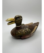 Vintage Chalkware Hunting Mallard Duck NB1 - €13,75 EUR