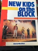 New Kids On The Block Mike Clifford HardCover Book Tons of color Photos NKOTB 90 - £6.98 GBP