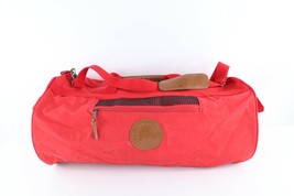 Vintage 90s Marlboro Country Store Spell Out Distressed Handled Duffel B... - $47.47