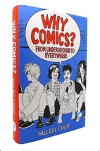 Hillary Chute WHY COMICS?  From Underground to Everywhere 1st Edition 1st Printi - £36.95 GBP