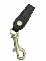 Heavy Durable Belt Loop Fob Strap Quality Ginuwine Leather Holder Keys vtd - £9.82 GBP
