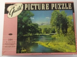1960&#39;s Guild Picture Puzzle : Utah Mt. Timpanogos Whitman Publishing. - £3.99 GBP