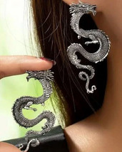 Flying dragon long earrings  2 PAIRS - £9.40 GBP