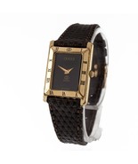 Gucci Women&#39;s Gold-Plated Quartz Watch 4200 w/ Original Leather Band - £187.72 GBP