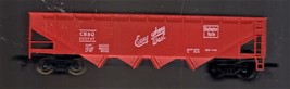 HO Train Coal Car CB &amp; Q Burlington Northern - £9.36 GBP