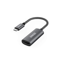 Anker USB C to HDMI Adapter (4K@60Hz), 310 USB-C Adapter (4K HDMI), Aluminum, Po - £18.11 GBP