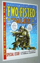 EC Comics Two-Fisted Tales 26 war comic book cover art portfolio poster: 1970&#39;s - £21.25 GBP