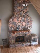 #OAF-50 Fieldstone Veneer Concrete Stone Molds to Make 100s of Fireplace Stones image 2