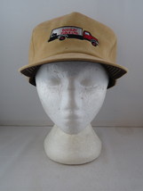 Vintage Faux Suede Farmer Hat - Dodsley Fuels by K Brand - Adult Snapback - £38.27 GBP