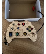 Busy Board Toy for Ages 1+  Wooden Controller Sensory Toy w LED Light up... - £23.52 GBP