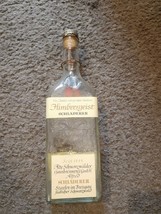 Vintage 80&#39;s (?) German Himbeergeist Schladerer ,71 cl Empty bottle Schnapps - £20.91 GBP