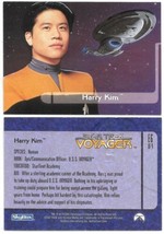 Star Trek Voyager Season 1 Series 2 Harry Kim Embossed Chase Card E6 Skybox 1995 - £2.39 GBP