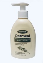 Kissable Colloidal Oatmeal Daily Moisturizing Fragance Free Body Lotion: 8floz - £6.93 GBP