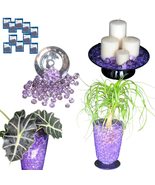 Purple Water Beads for Vase Fillers and Plants 10x10g Bag Purple Wedding... - $9.89