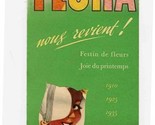 The Flora Floral Enchantment Heemstede POP UP 1953 Holland MUST SEE!! - $49.45