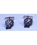 Vintage CUMMINS Engines Silver Colored Cufflinks PAT PEND - $19.79