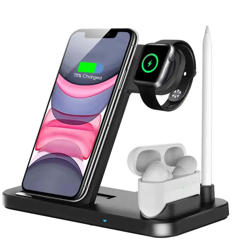 Primary image for 15W 3in1 Magnetic Wireless Fast Charging Stand - Power Delivery PD Phone Watch C