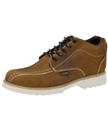 Mens Light Brown Work Shoes Anti Slip Lace Up Soft Toe Bota Trabajo Size... - $82.04 CAD