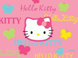 Hello Kitty Love edible party 1/4 Sheet Image Frosting Cake Topper decor... - $265.89 MXN