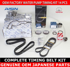 New Toyota Sequoia 01-04 Factory Oem Complete Timing Belt Water Pump Kit 16 Pcs - £253.09 GBP