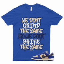 GRIND T Shirt to Match Dunk Low Blue Suede Tan Cream Midnight Navy Royal 1 Bagel - £20.02 GBP+