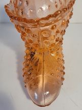 Hobnail Pink Boot/Shoe Candy Dish with Lid image 3