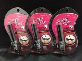 (3 Pack) I Envy By Kiss Super Flex Hold Eyelash Adhesive Glue Black KPEG07 - £8.73 GBP