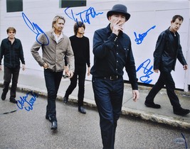 The Fixx Signed Photo X5 - Cy Curnin, Jamie West-Oram, Rupert Greenhall,11&quot;x 14&quot; - £307.37 GBP