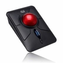 Adesso iMouse T50 Wireless Ergonomic Finger Trackball Mouse with Nano USB Receiv - £62.79 GBP