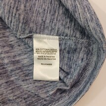 Lee Men's Gray Cotton Blend Henley Shirt Long Sleeve Size 2XL Measured Chest 50" image 5