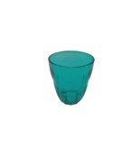 Bormioli Rocco TEAL GREEN Old Fashion Tumbler Juice Glass Italy ( ONE ) ... - $129.55 MXN