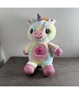 Star Belly Dream Lites SHIMMERING RAINBOW UNICORN Plush Night Light Stuf... - $21.93 CAD