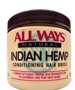 All Ways Natural Indian Hemp Conditioning Hair Dress 5.5 Ounces - $652.74 MXN