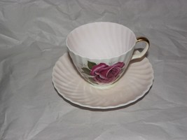 Adderley English Tea Cup and Saucer fine bone china Floral Rose - £9.33 GBP