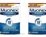 Mucinex Max Strength 12 Hour Chest Congestion Relief 28 Tablets Pack of ... - $23.26