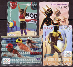 ZAYIX - Papua New Guinea 1132-1135 MNH Summer Olympics Sports  072922S97 - £6.26 GBP