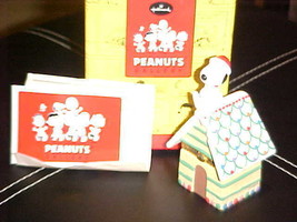 Hallmark Peanuts Gallery Snoopy Home Sweet Home Trinket Box Mint With Box  - $34.64