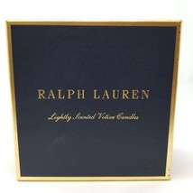RALPH LAUREN Lightly Scented Votive Candles Pied-A-Terra 4 Candle RARE - £55.35 GBP