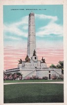 Lincoln Tomb Springfield Illinois IL Postcard A27 - £2.38 GBP