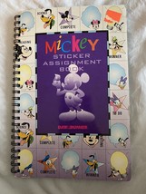 Day Runner Disney Mickey Mouse Sticker assignment book 1995 - £8.50 GBP