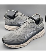 Hoka One One Bondi 7 Men&#39;s Size 14 Running Shoes Wild Dove Dark Shadow Gray - $59.99