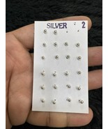Vente en Lot 22 Image 3Mm Balle Piercing Fil Bague Boucles D&#39;Oreilles Ar... - $32.54 CAD