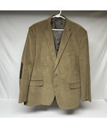 RALPH LAUREN Men’s Corduroy Sport Coat Blazer Elbow Patch Brown 46R Blac... - $108.38 CAD