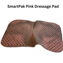 SmartPak Pink Horse Dressage Pad with Set of 2 Pink and White Polos USED image 8